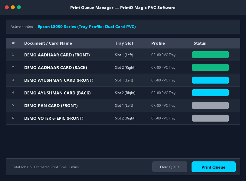 Print Queue Management